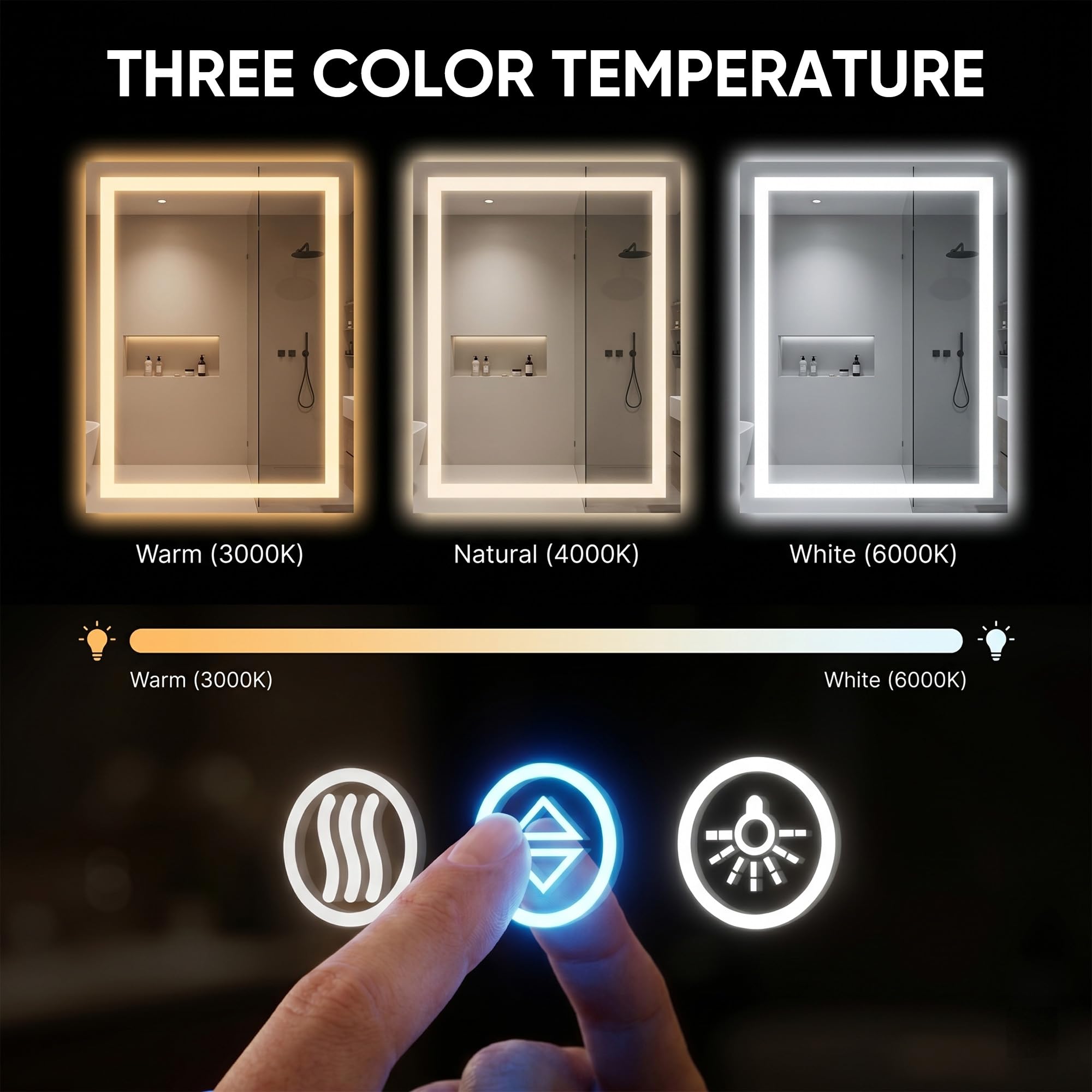 Antok 5mm tempered glass provides safe, clear reflections