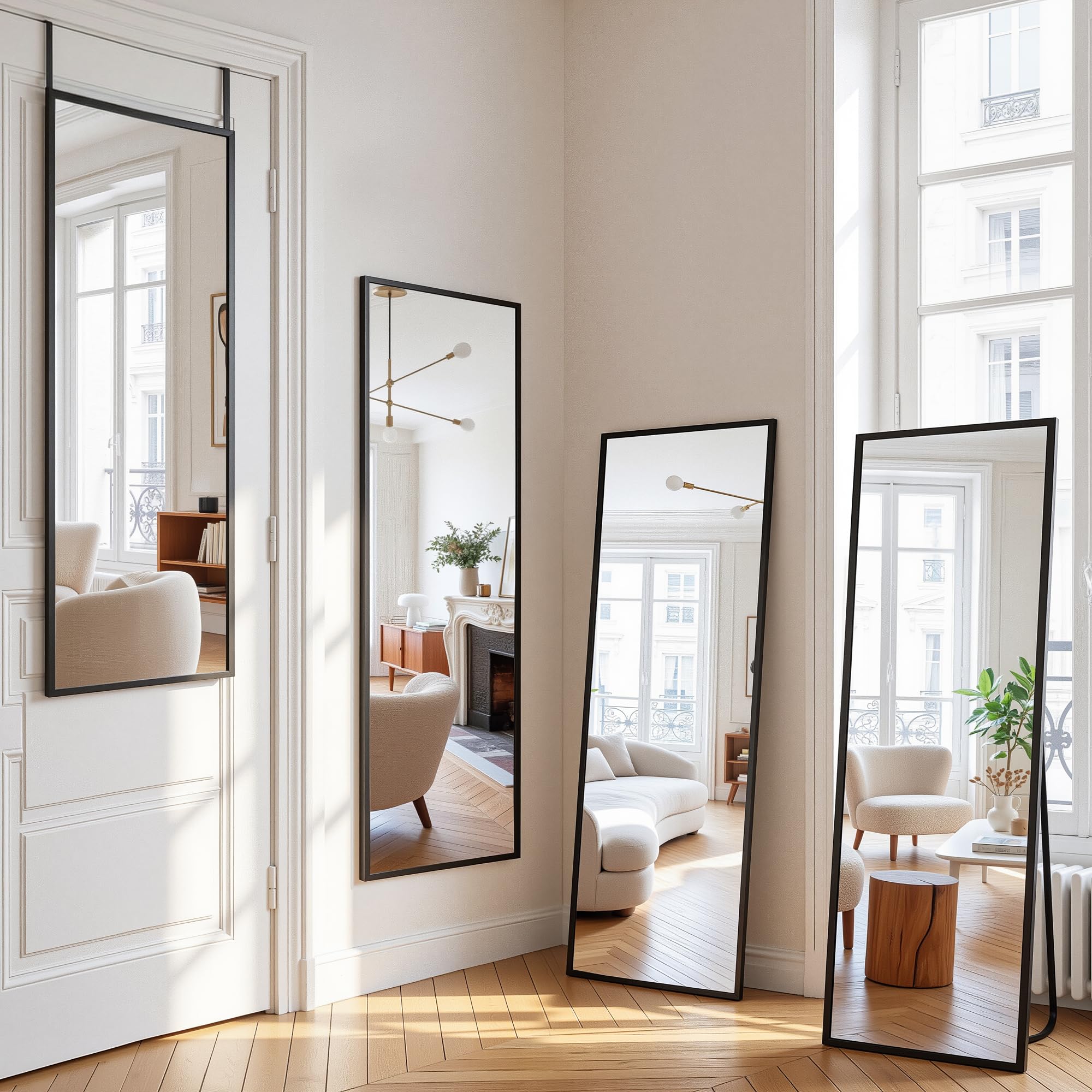 Antok tempered glass shatterproof mirror for safe daily use.