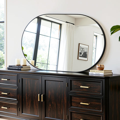 Antok wall-mount bracket secures mirror against wall securely