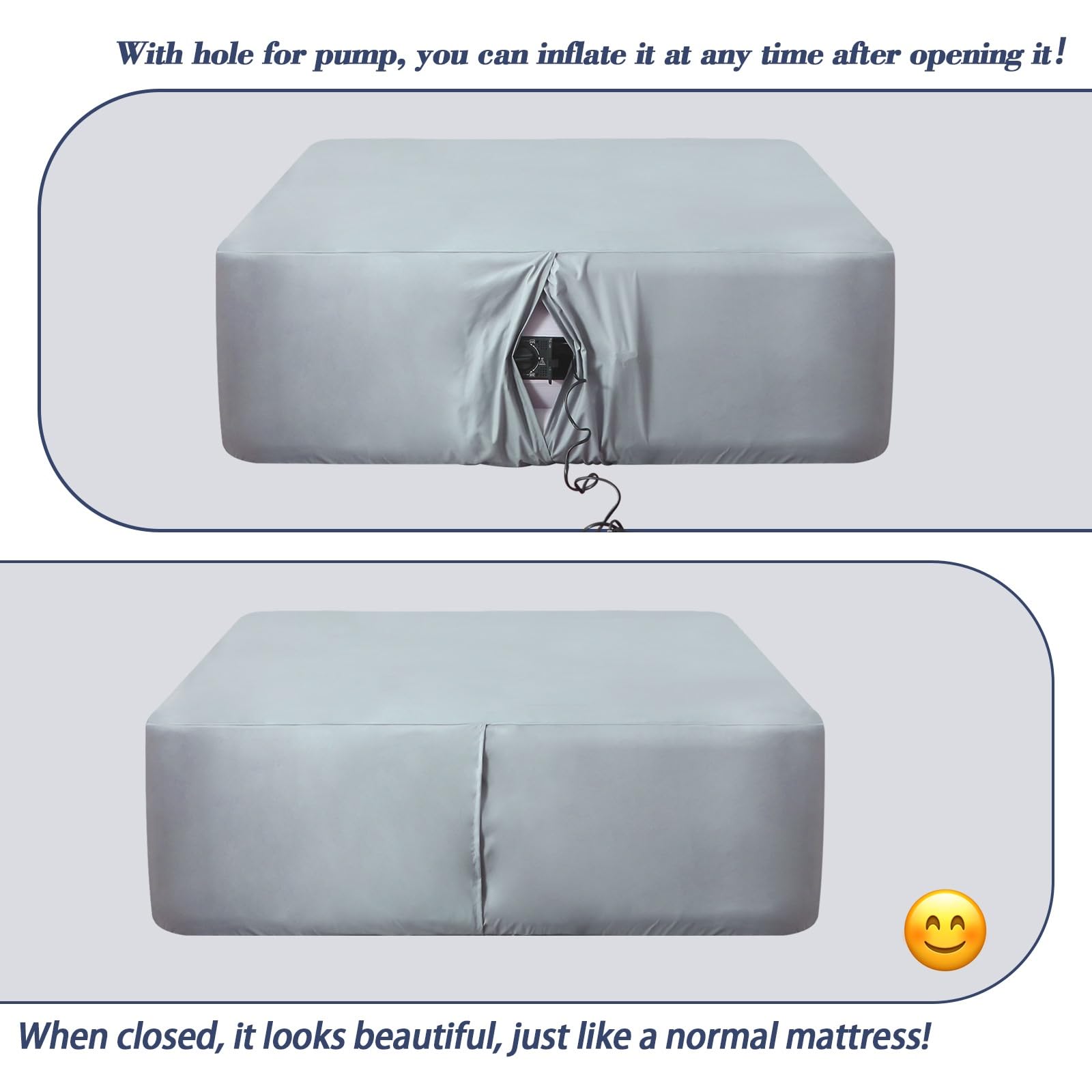 Antranfour soft breathable material feels gentle on skin during sleep.