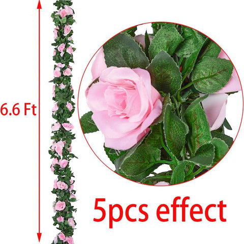 Antspirit easy decorate rose garland for arches and tables