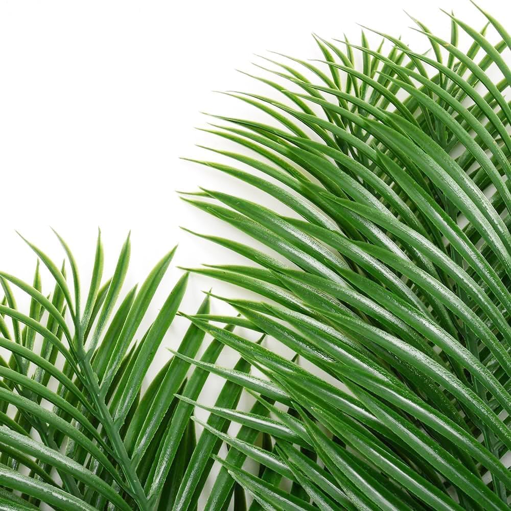 Antspirit palm fronds indoor office decor easy to arrange.