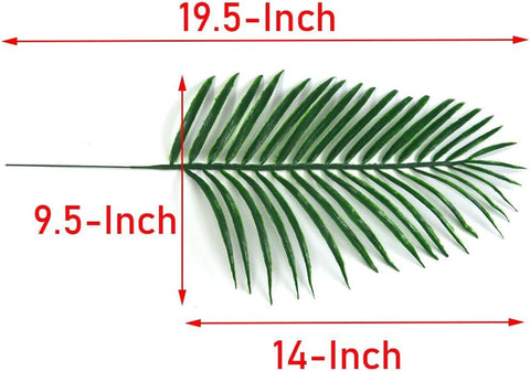 Antspirit tropical palm leaves centerpieces for lively tables.