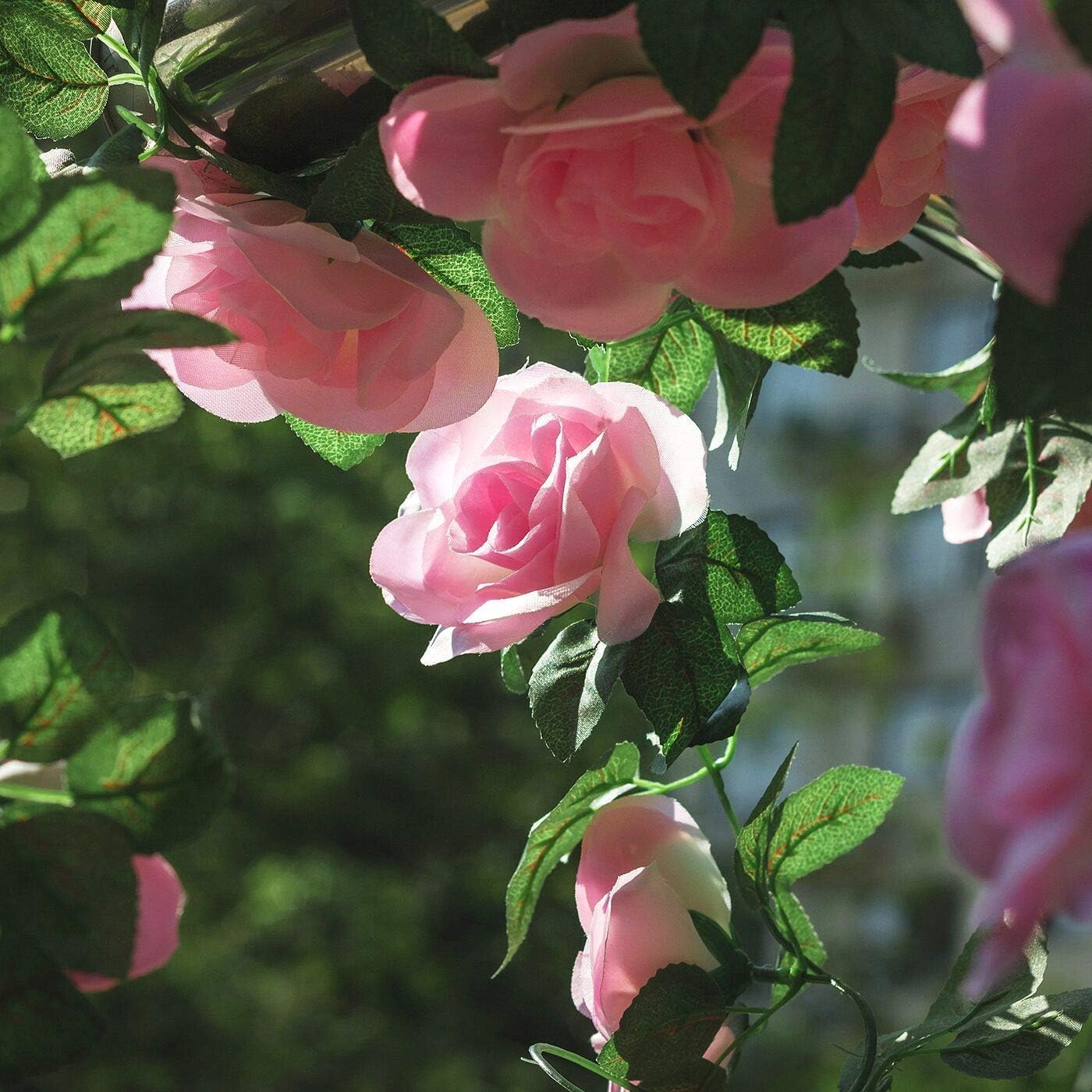 Antspirit five-pack rose garland for quick decor