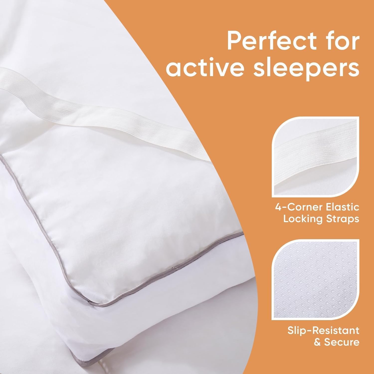 Anuwaa Memory Foam Topper transforms bed into a cloud for restful nights