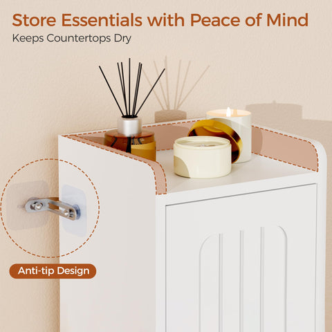 ANWBROAD slim corner cabinet anti-tip kit enhances stability.