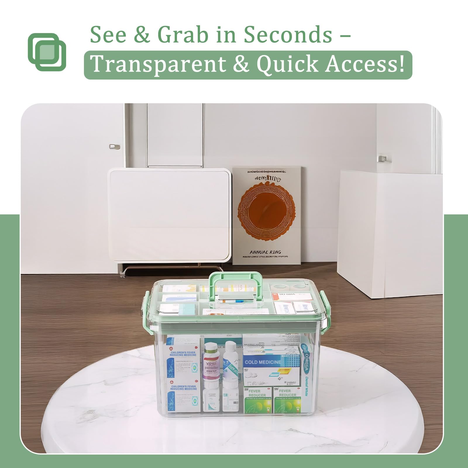 ANYPROLUS multipurpose organizer storage for home, office, school, or travel needs.