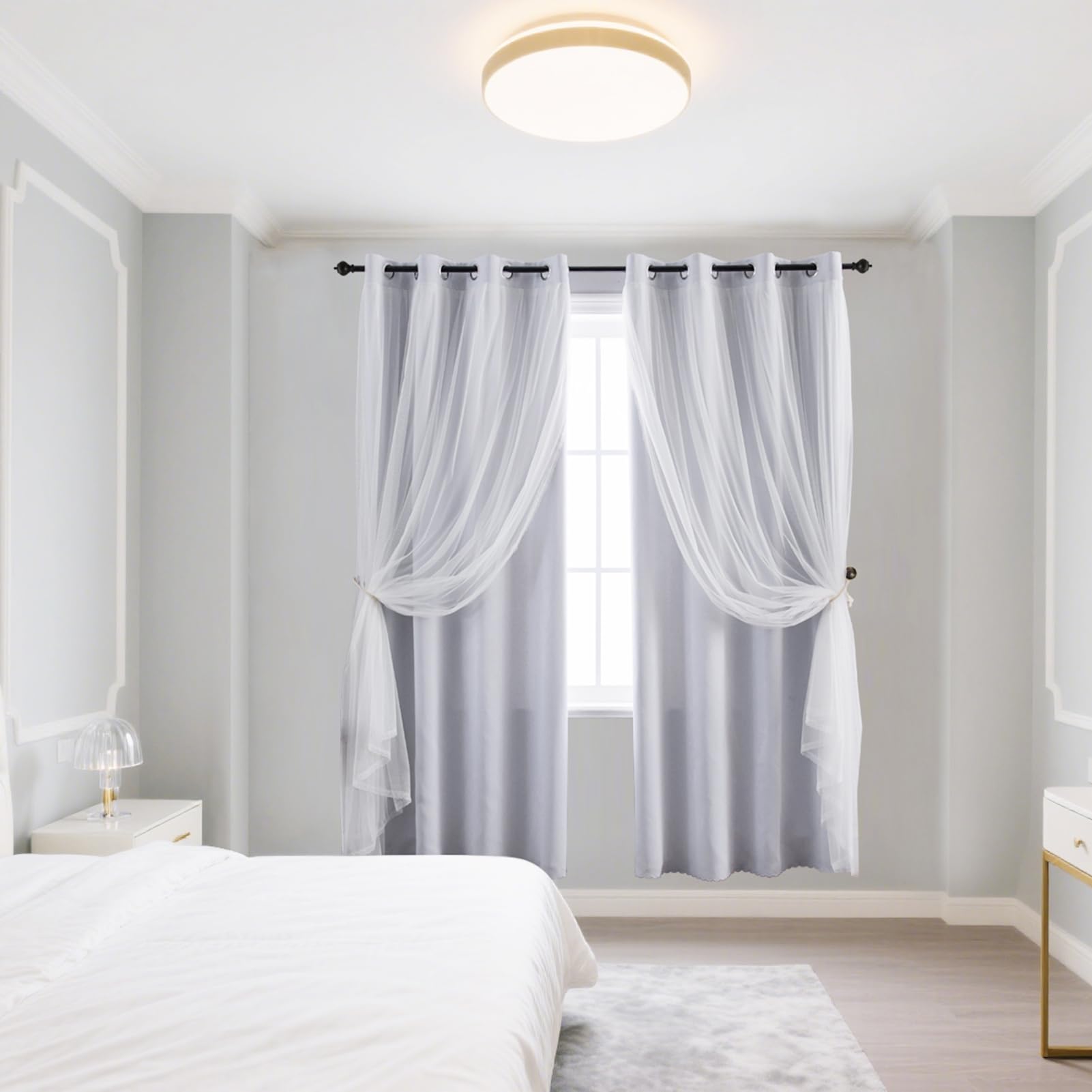 Anytime blackout layer provides privacy and room-darkening potential