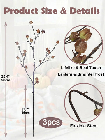 Anyumir bendable stem with wire core for easy shaping in centerpieces.