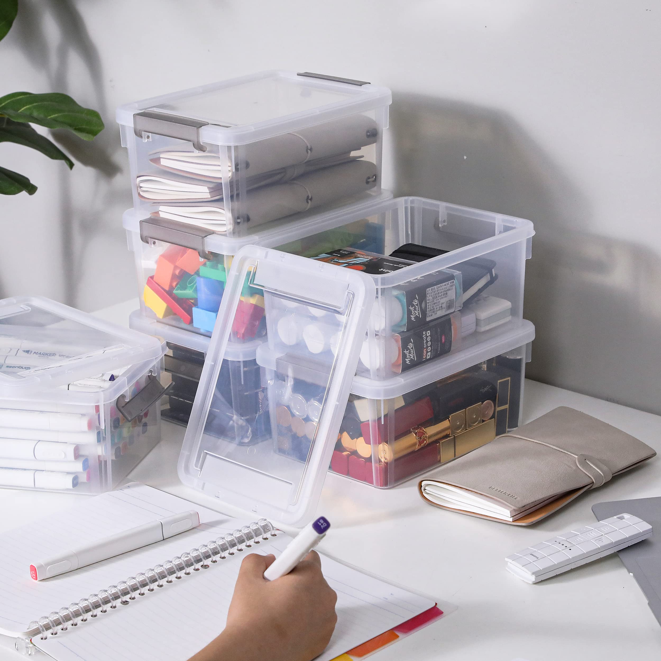 Anywish Citylife bin shows clear, durable plastic material for long-lasting use.