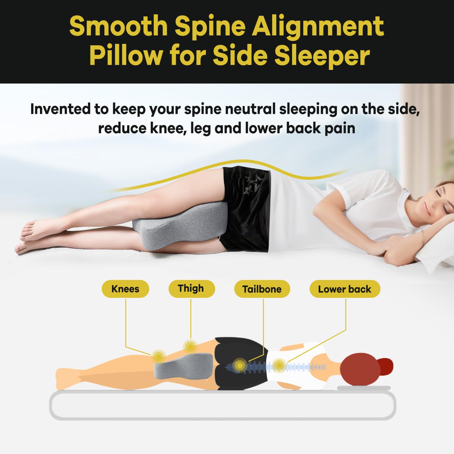 anzhixiu fixed thickness 3inch pillow offers stable height without reshaping during sleep.