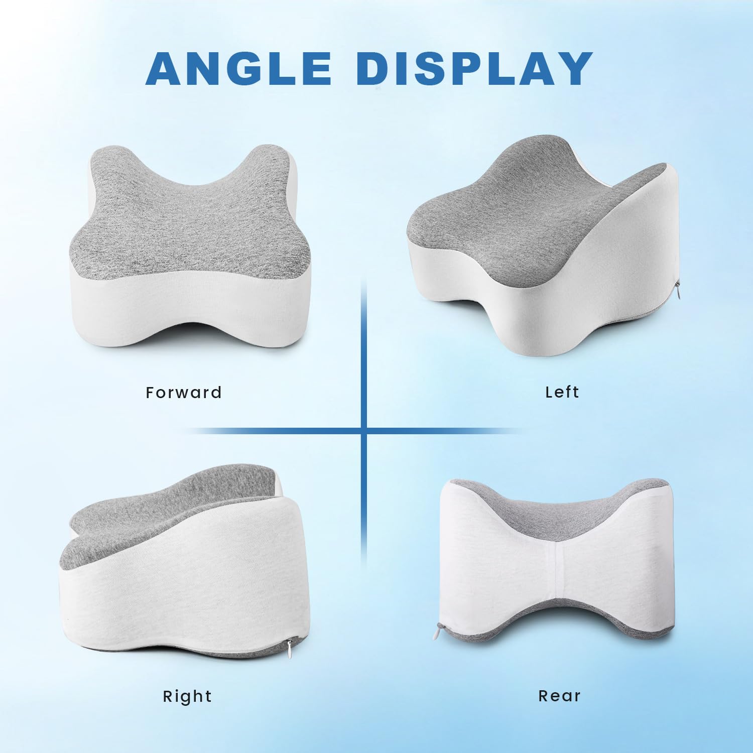anzhixiu knee pillow easy use between-the-knees setup for effortless relaxation