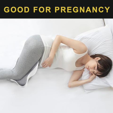 anzhixiu long knee pillow ergonomic design for side sleepers