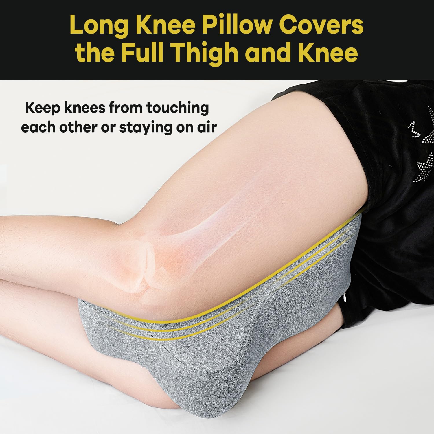 anzhixiu side-sleeper spine alignment pillow promotes neutral spinal posture during rest.