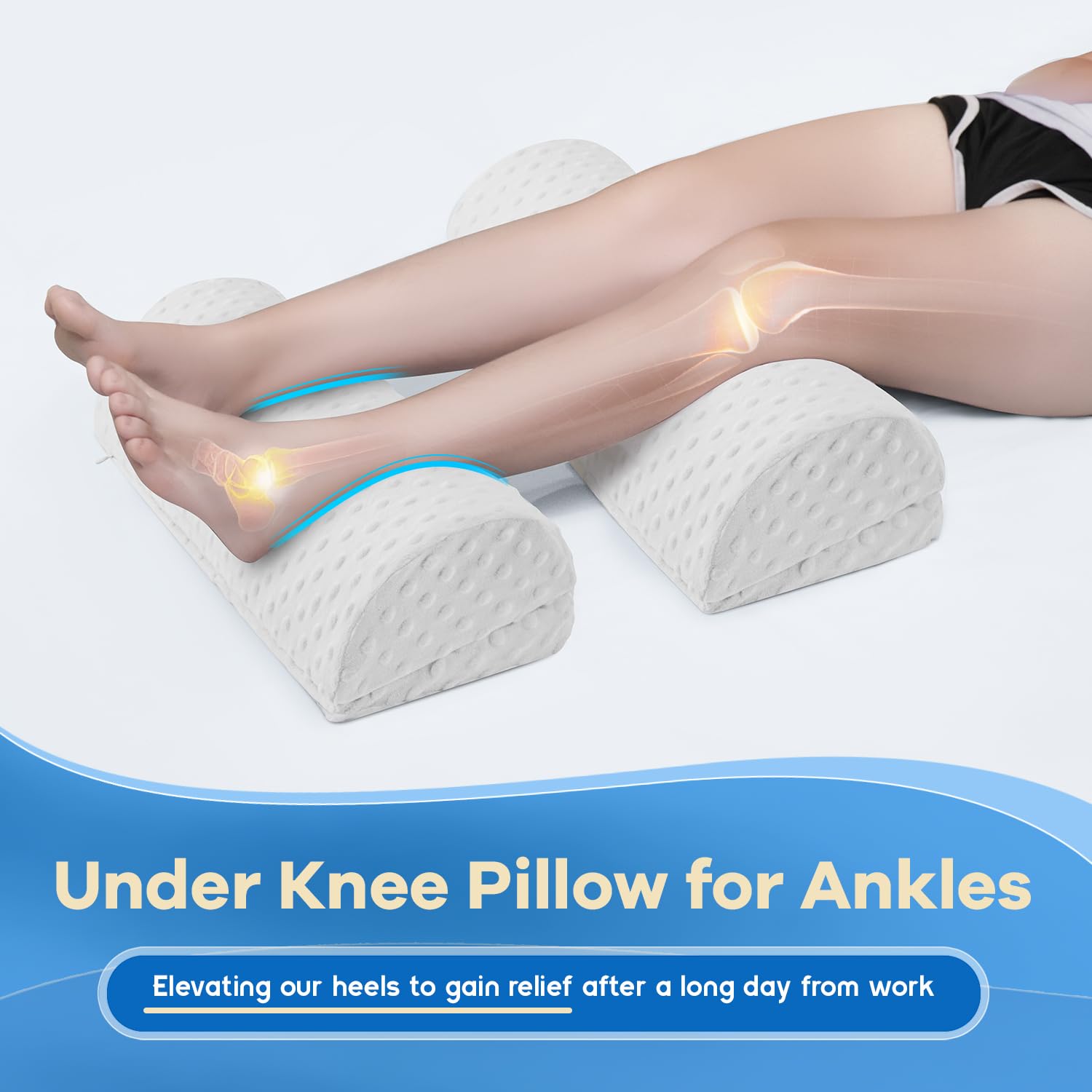anzhixiu two piece design allows customizable height for comfortable sleep.