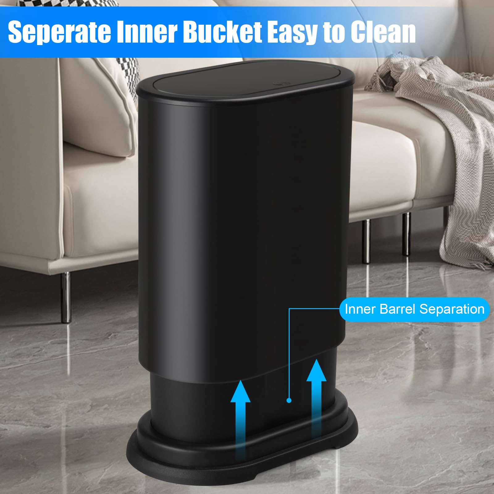 Anzoymx waterproof lid seal protects against moisture in humid areas