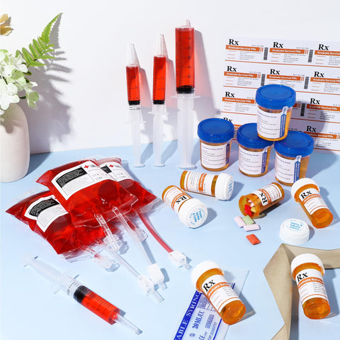 Aodaer nurse graduation kit mini syringes for creative desserts