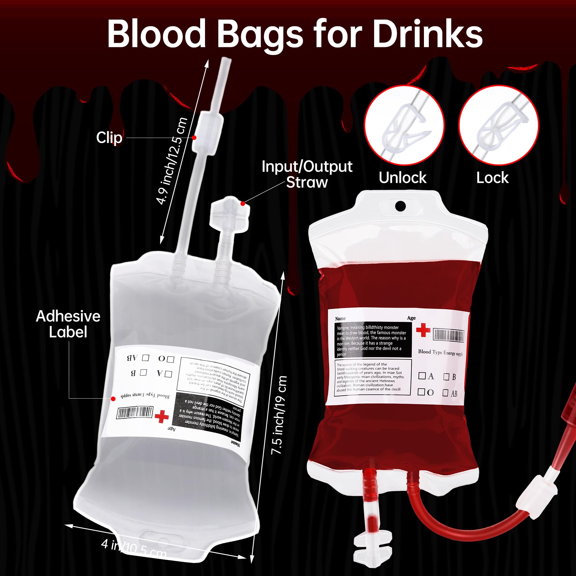 Aodaer nurse graduation kit large syringe as a themed party prop