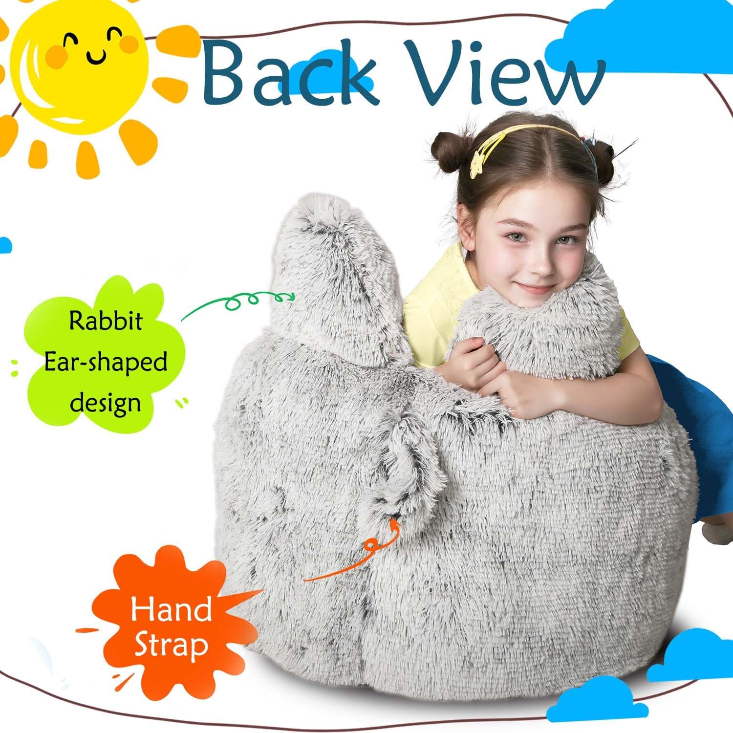 Aodenge bunny ears design on the chair brightening a kid's room
