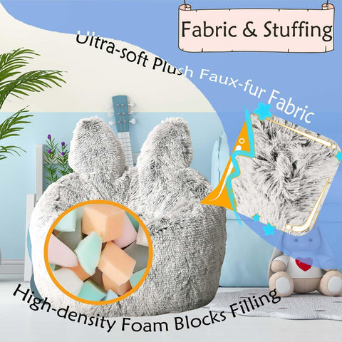 Aodenge kids room bean bag chair used as decorative and comfy seating