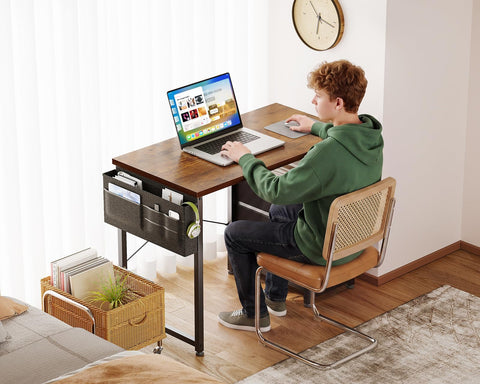 AODK desk with adjustable foot pads for stability on uneven floors