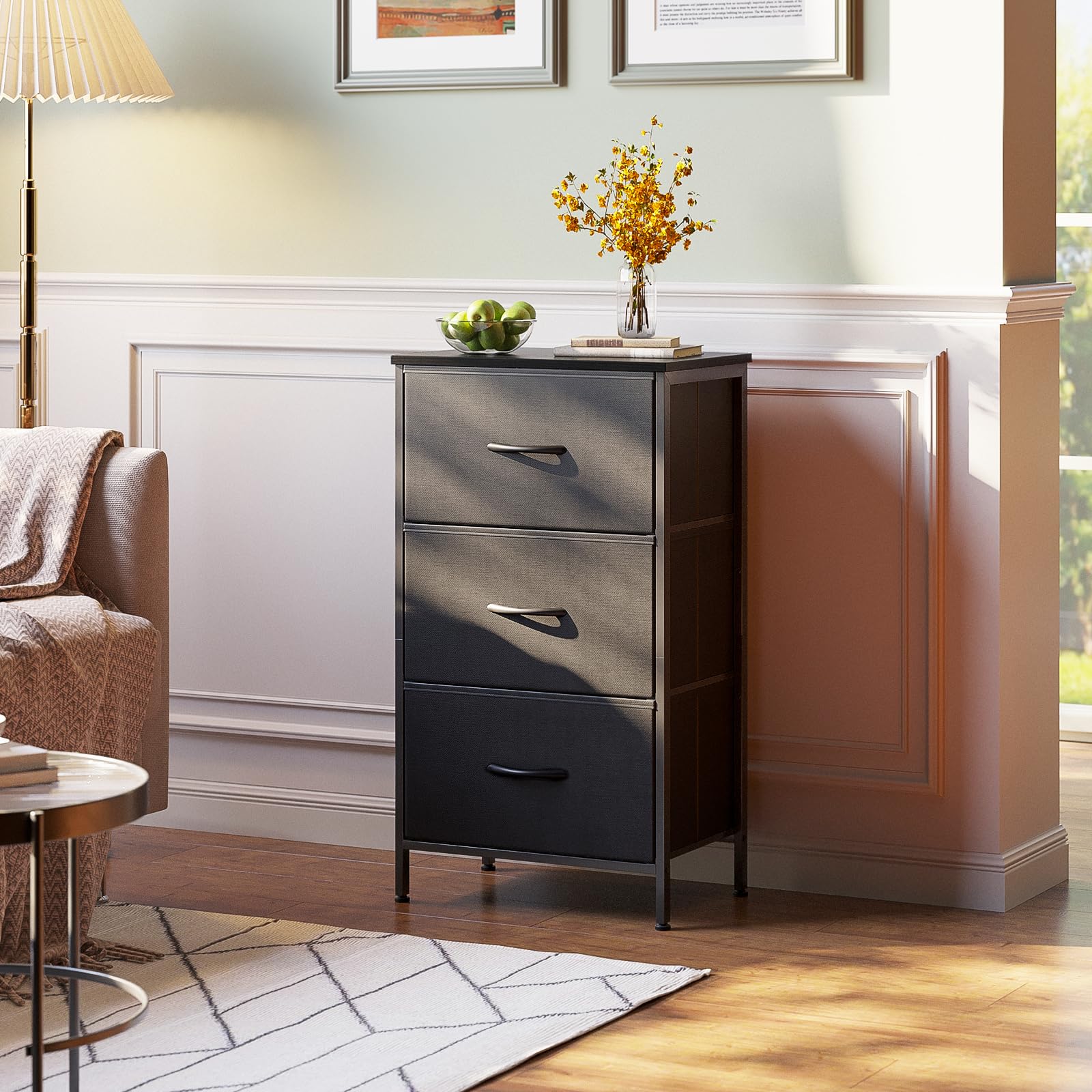 AODK dresser compact dimensions for small room layouts
