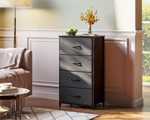 AODK dresser with a sturdy steel frame supports durable daily use.
