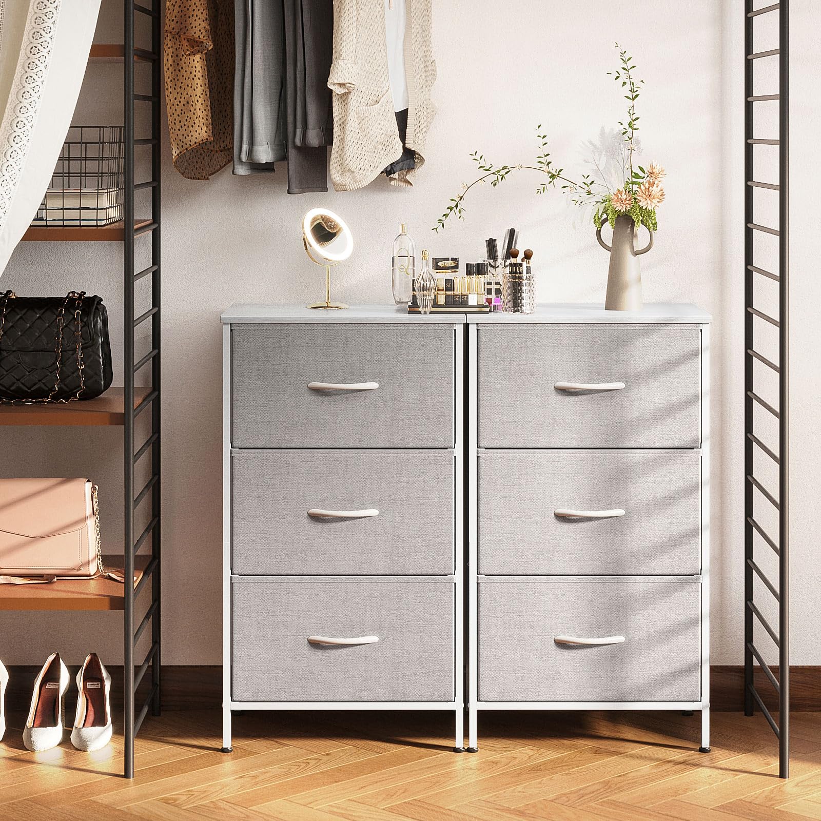 AODK dresser versatile storage for bedroom, living room, or closet.