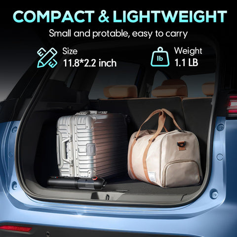AOHPEGN handheld vacuum ideal for car interiors and small messes.