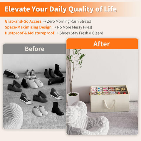 Aokeyee 2-pack folds flat for compact storage when not in use