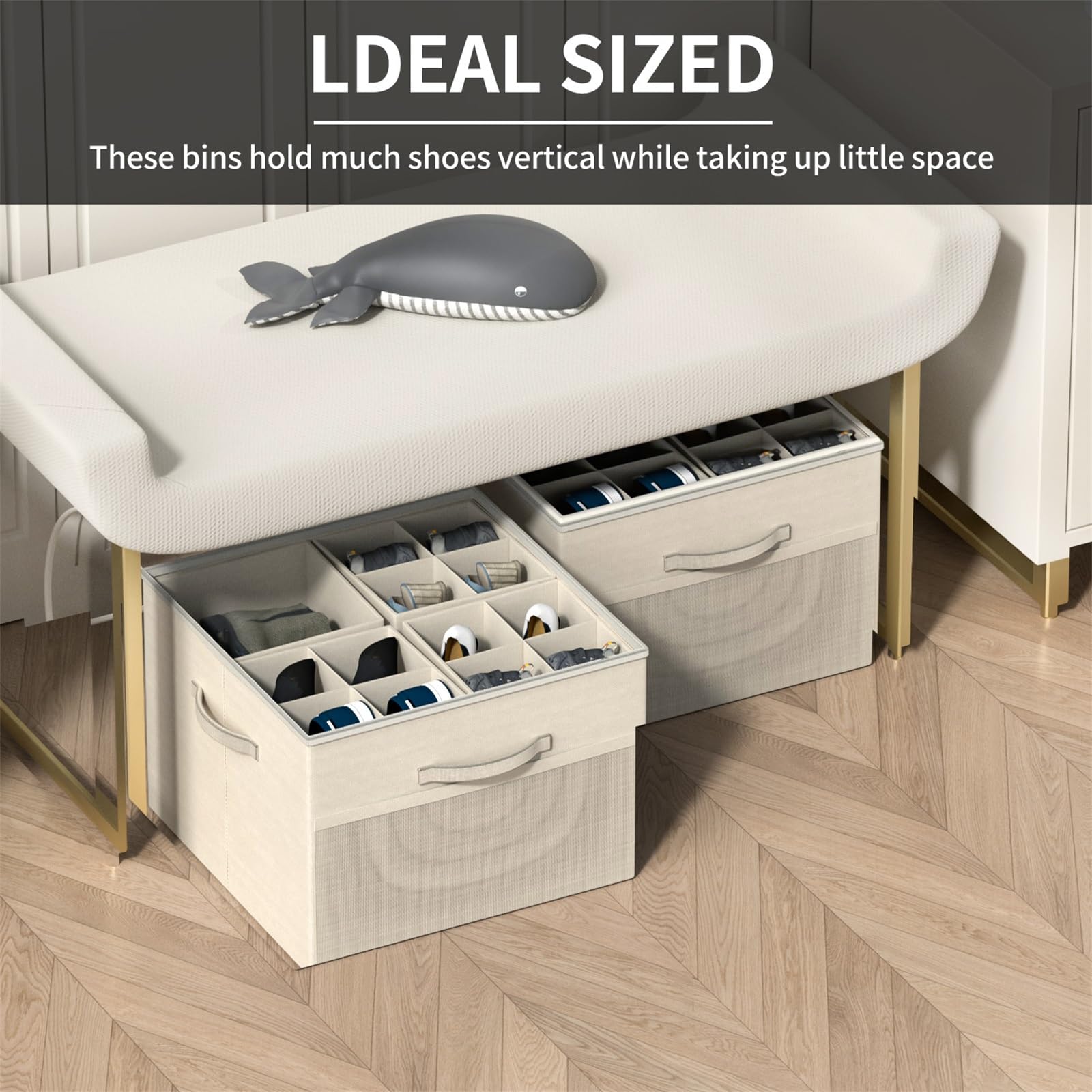Sturdy Oxford fabric on Aokeyee organizer maintains form and durability