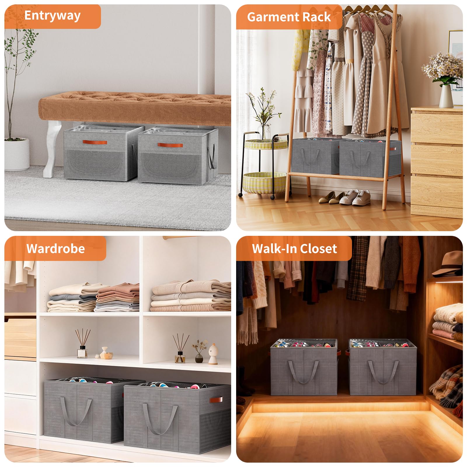 Aokeyee vertical shoe storage for entryways and small spaces.
