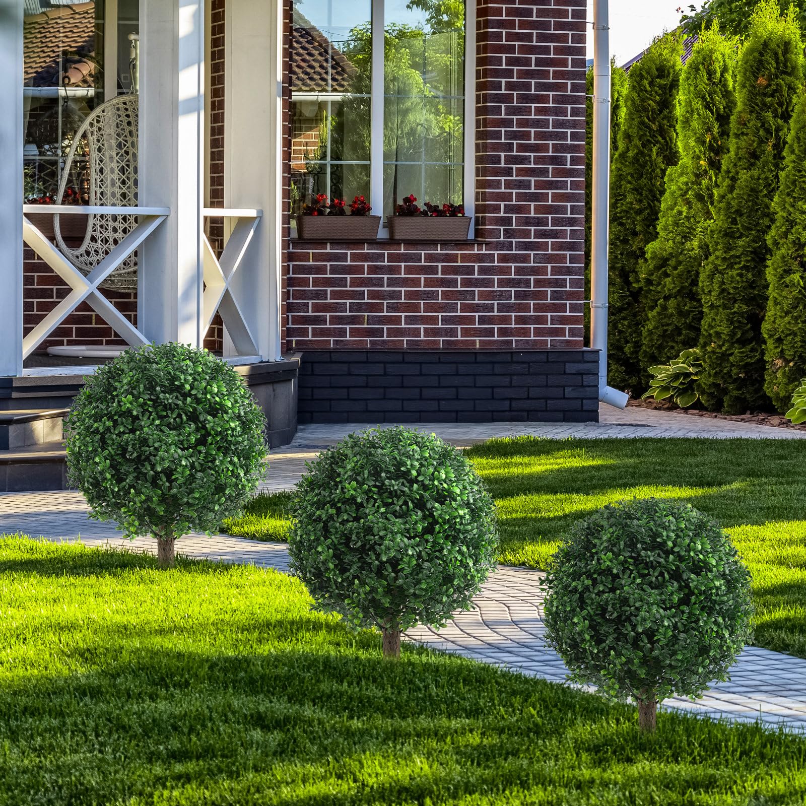 AOKIIE outdoor-indoor decor that resists fading and wear.