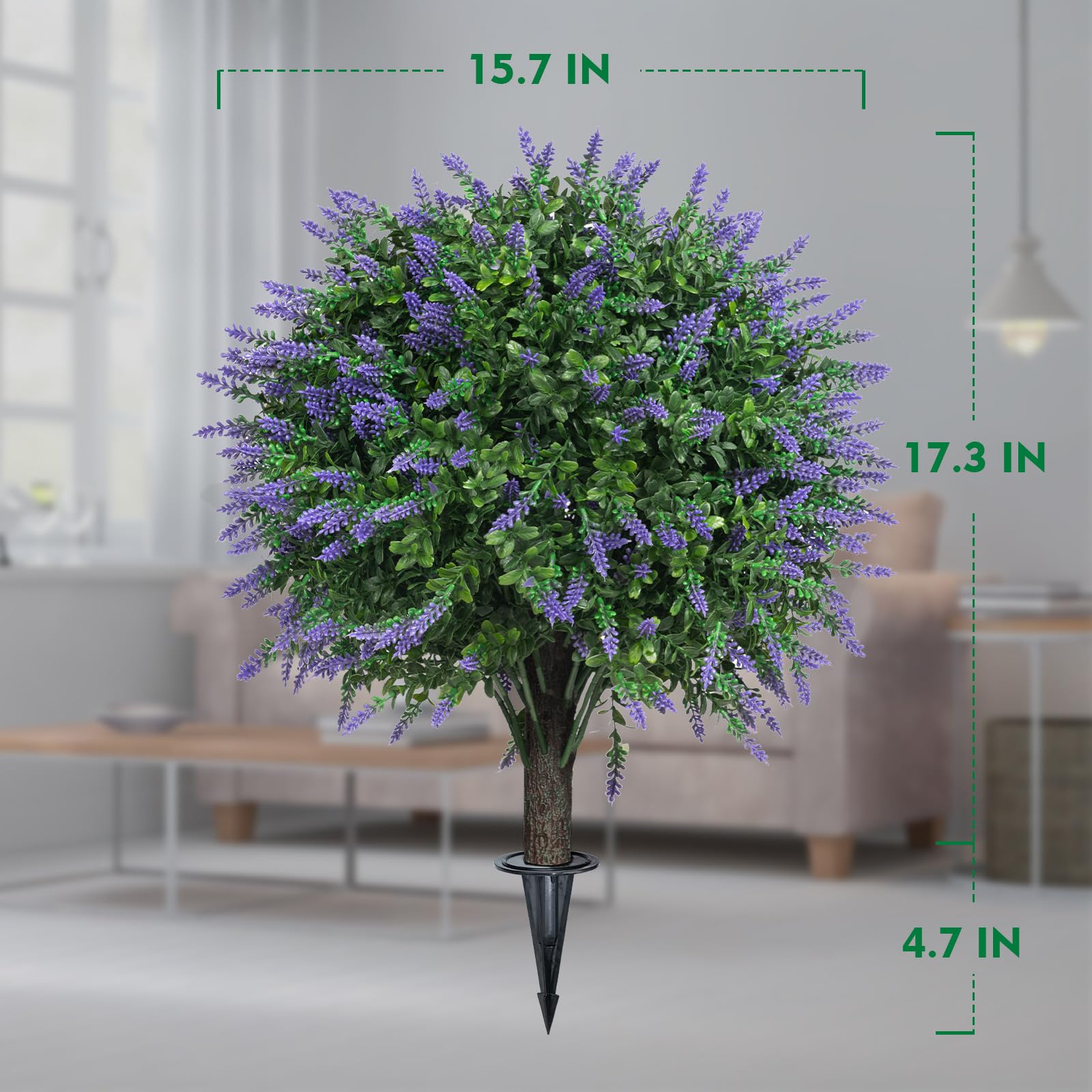AOKIIE low-maintenance topiary requires no watering or pruning.