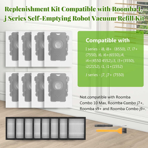 Aomiduo HEPA filter pack captures fine dust particles.
