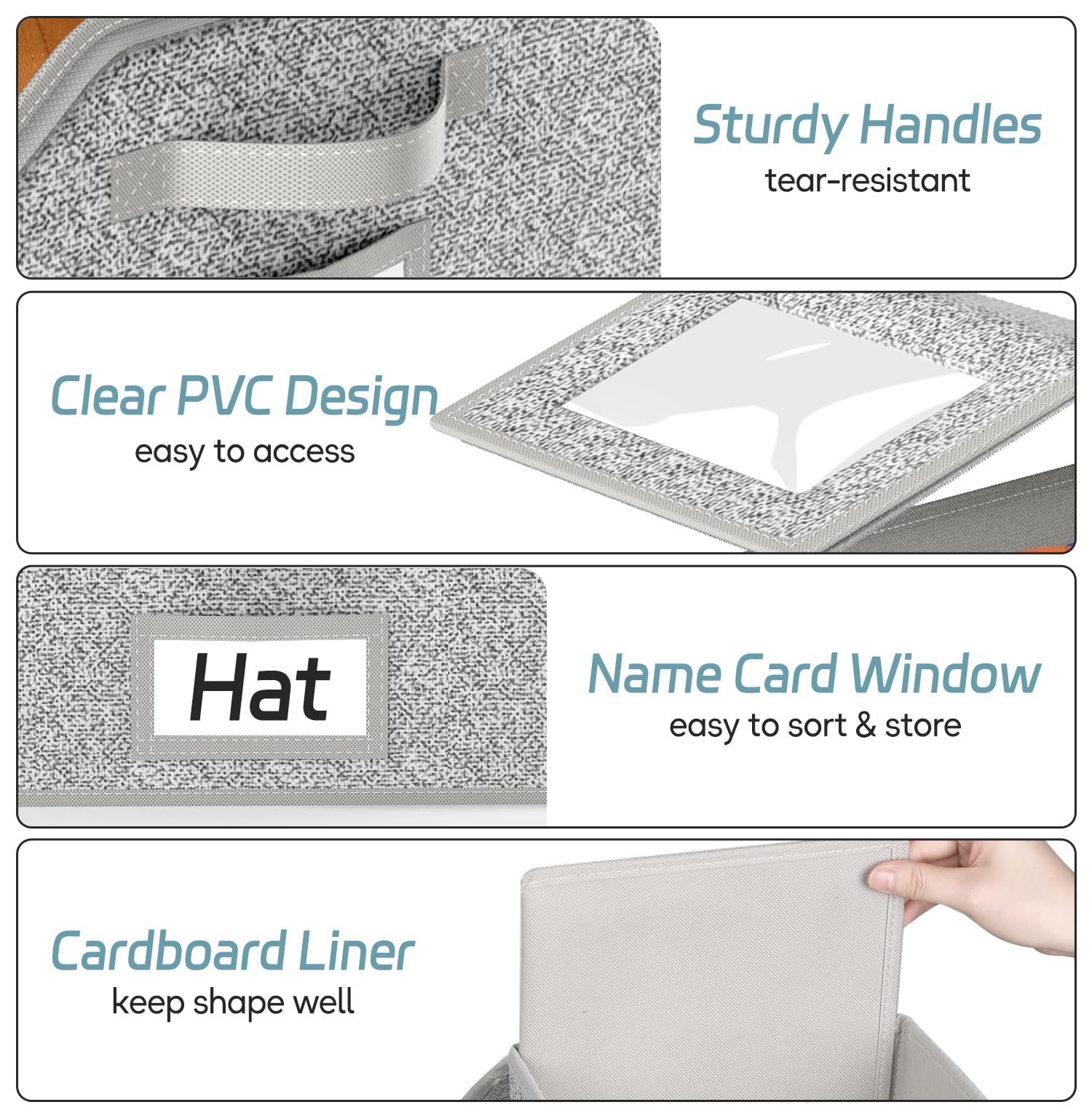 AOODA compact hat storage fits in a bedroom closet or trunk.