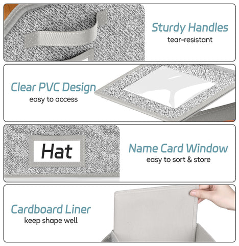 AOODA compact hat storage fits in a bedroom closet or trunk.
