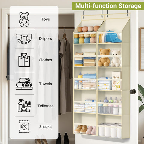 AOODA multipurpose storage for nursery, bathroom, pantry, or closet.