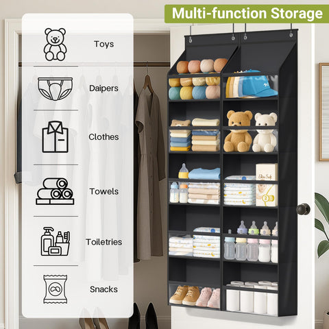 AOODA multipurpose storage suitable for nursery, closet, bathroom, and pantry.