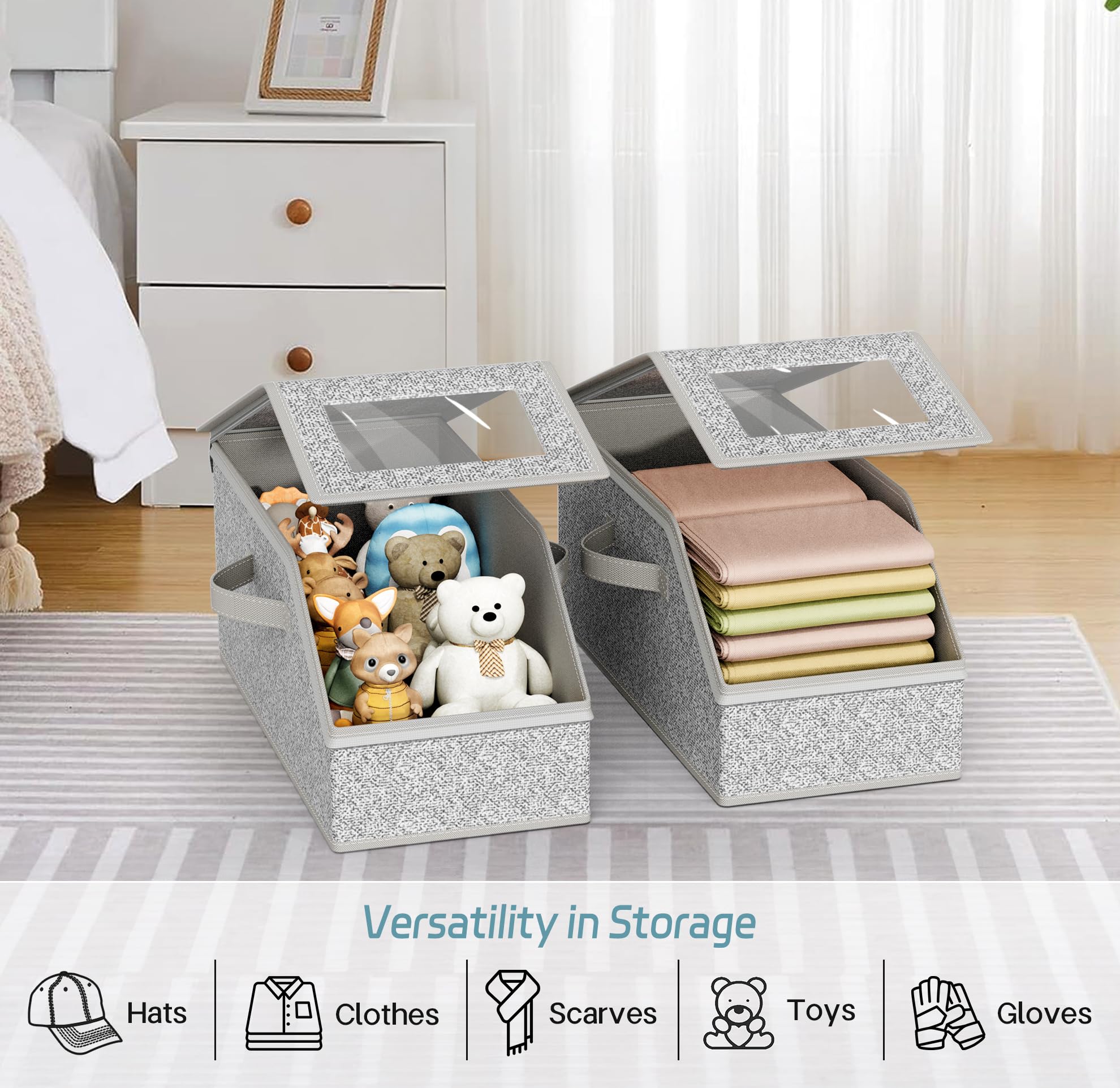 AOODA stackable hat storage placed in car trunk for travel cap organization