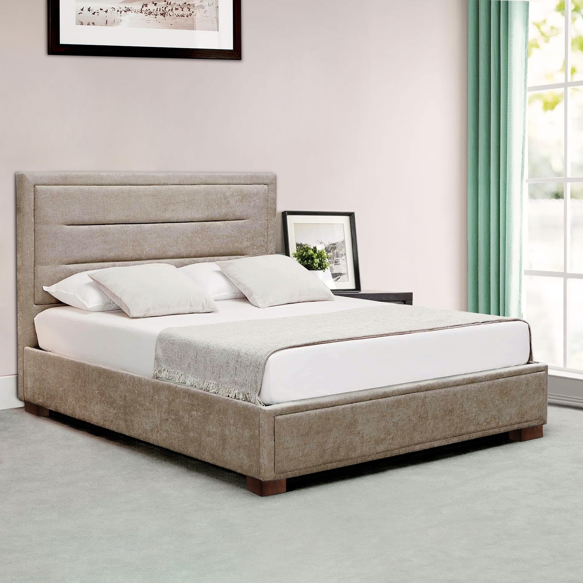 AORYVIC-height-adjustment-l-shape enables easier vacuum cleaning under furniture.