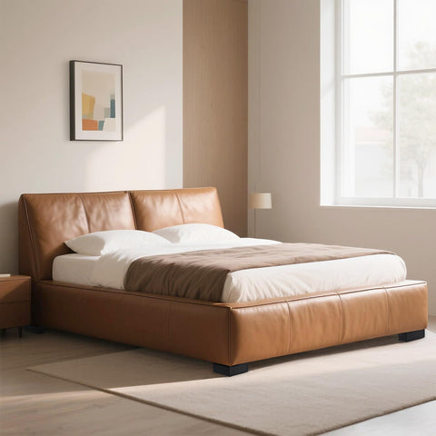 AORYVIC solid wood legs under furniture increasing height for better floor cleaning.