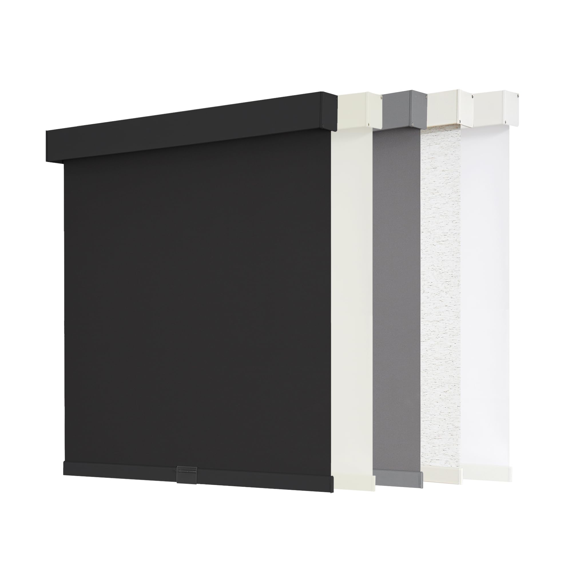 AOSKY blackout roller shade with free-stop system enables precise height control and privacy.
