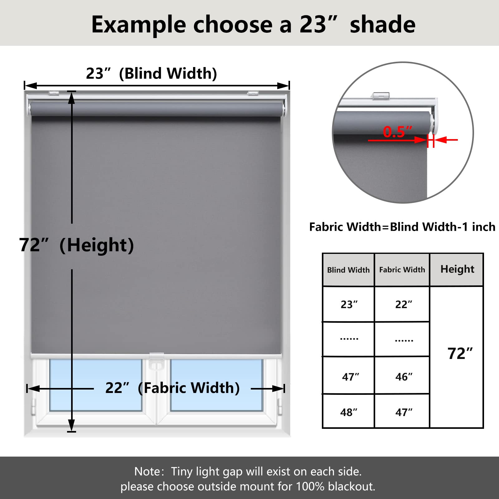 AOSKY cordless shade designed for households with kids and pets
