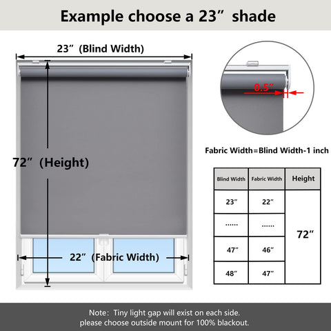 AOSKY cordless shade designed for households with kids and pets