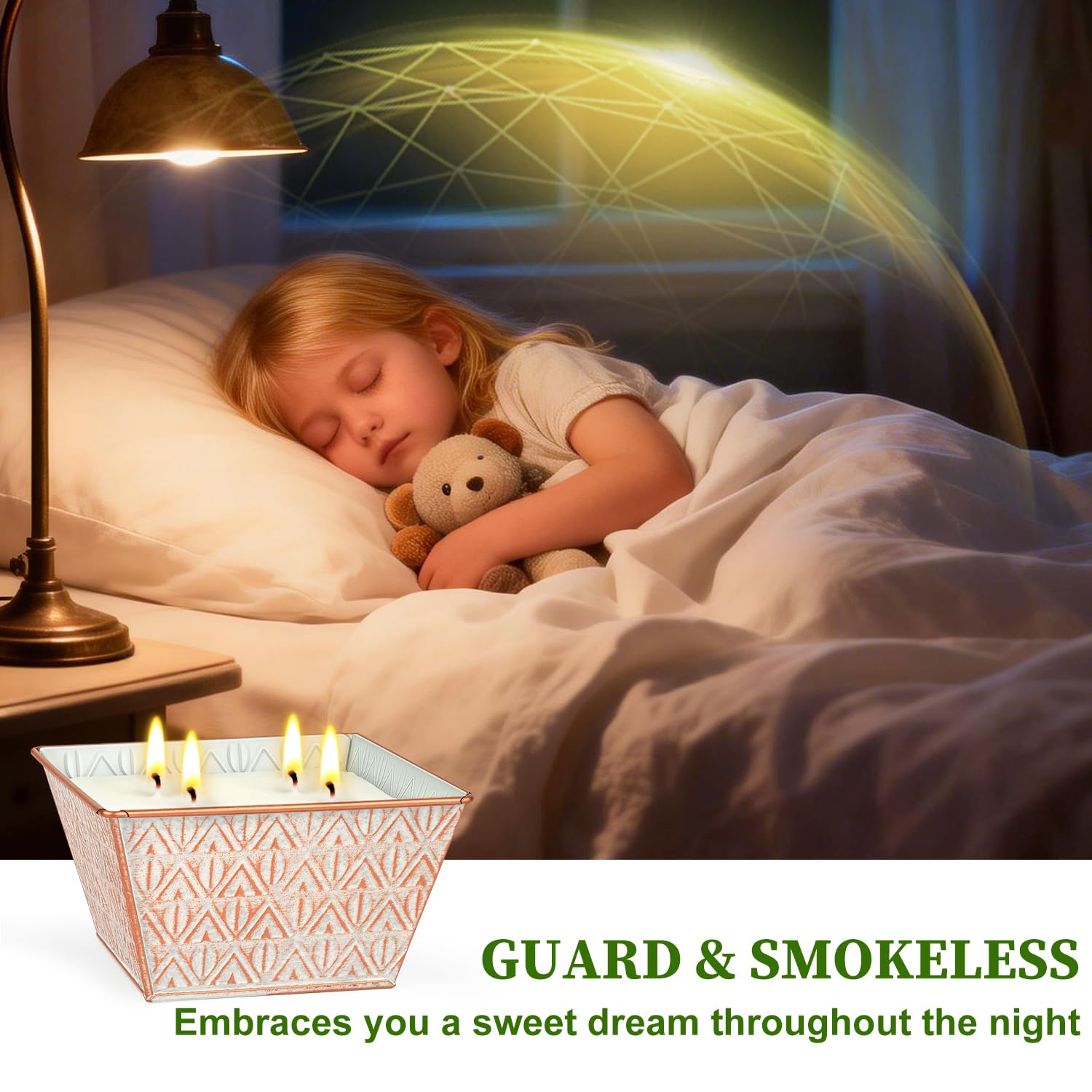 AOTOIE Citronella Candle Emergency Light provides reliable illumination during outages.