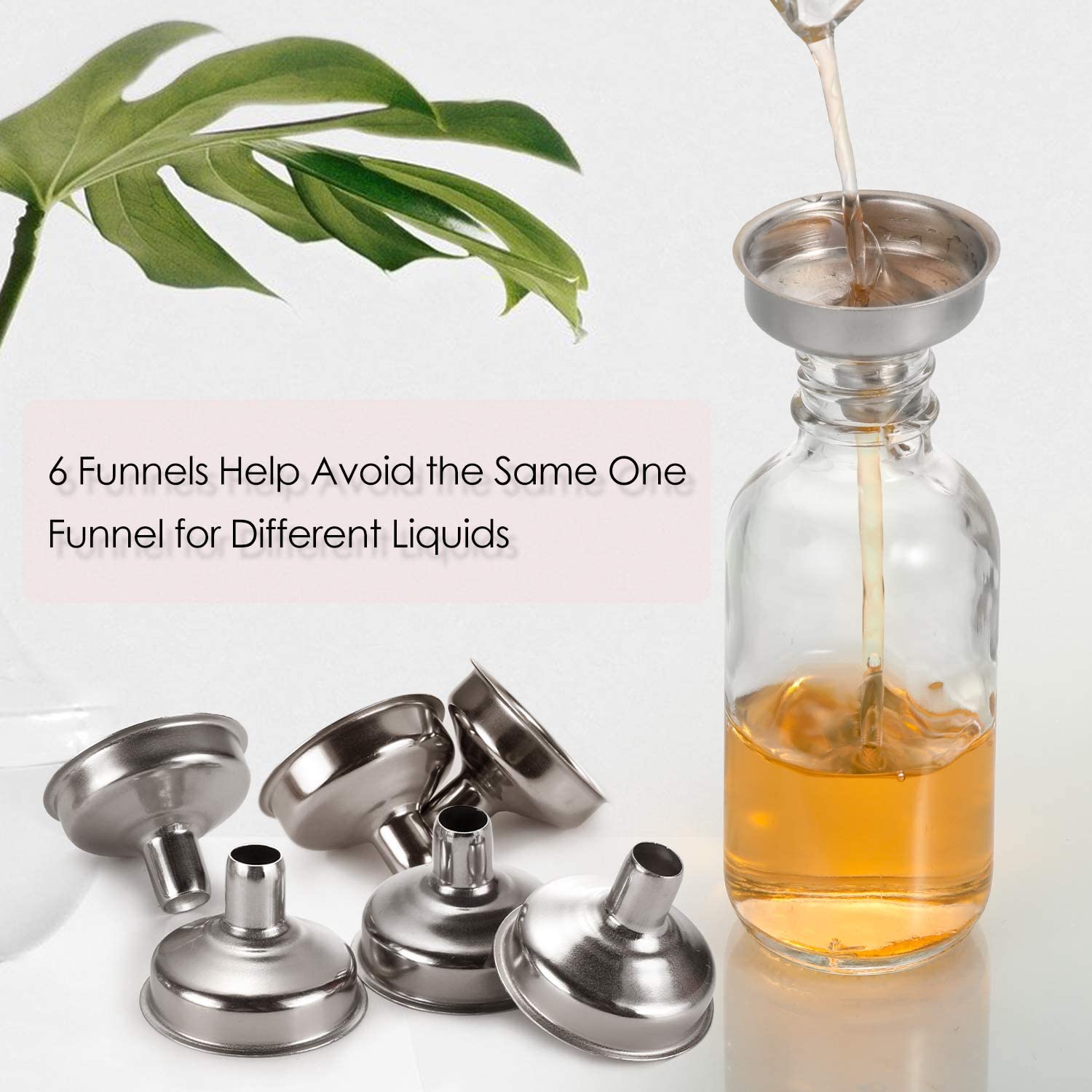 AOZITA thick glass 60ml bottle highlights sturdy construction.