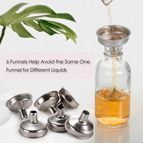 AOZITA thick glass 60ml bottle highlights sturdy construction.