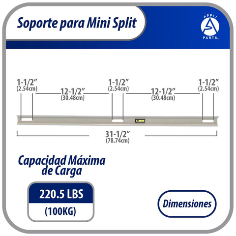 AP APPLI PARTS APAB-3160 complete installation kit with level cross bar and hardware.