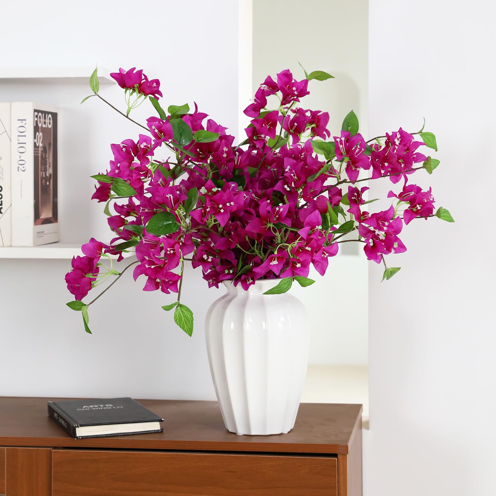 Apeair Bougainvillea office decor, easy to shape and maintain.